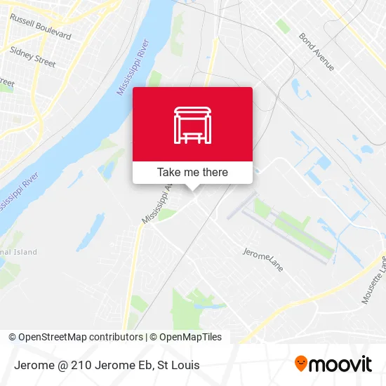 Mapa de Jerome @ 210 Jerome Eb