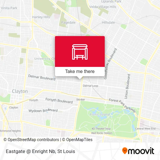 Mapa de Eastgate @ Enright Nb