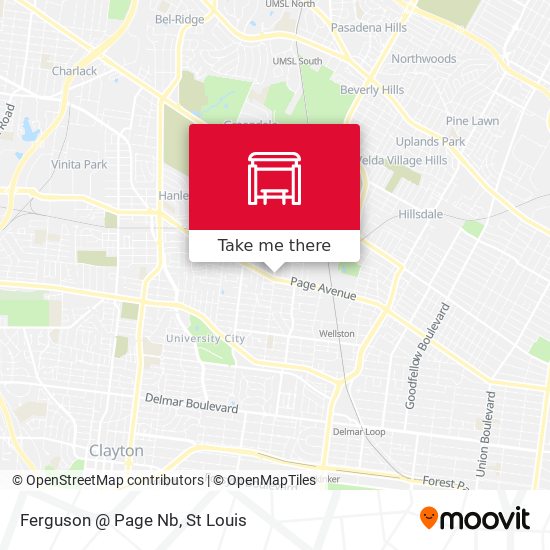 Ferguson @ Page Nb map