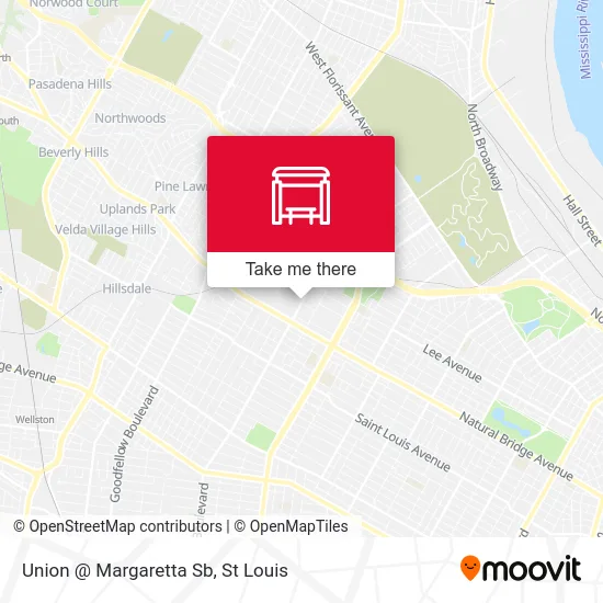 Union @ Margaretta Sb map