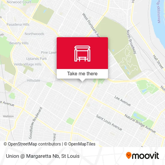 Union @ Margaretta Nb map