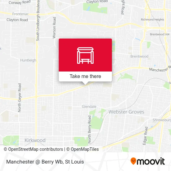 Manchester @ Berry Wb map