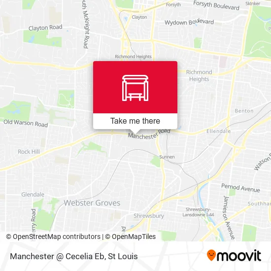 Mapa de Manchester @ Cecelia Eb