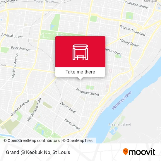 Mapa de Grand @ Keokuk Nb