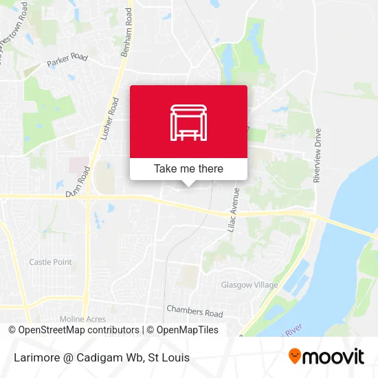 Larimore @ Cadigam Wb map