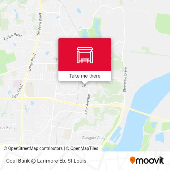 Coal Bank @ Larimore Eb map