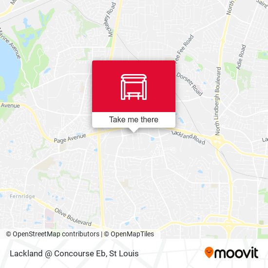 Mapa de Lackland @ Concourse Eb