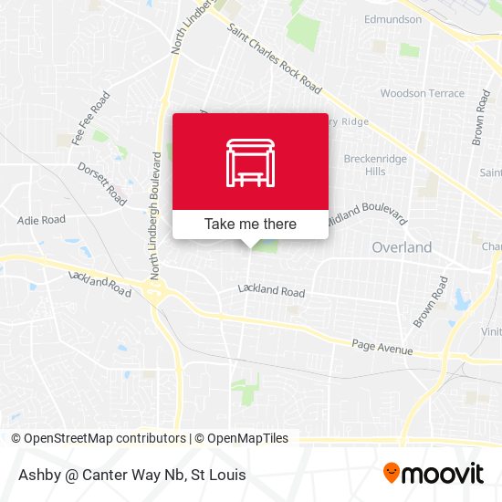 Ashby @ Canter Way Nb map