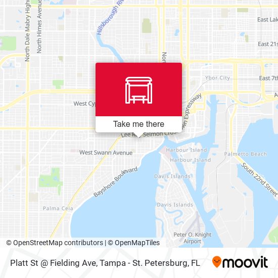Mapa de Platt St @ Fielding Ave