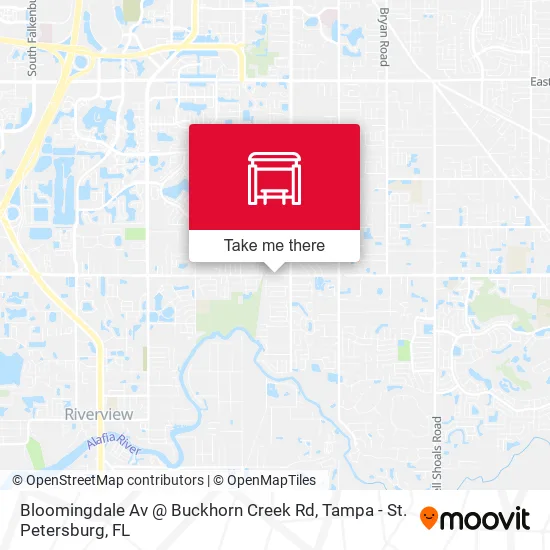 Bloomingdale Av @ Buckhorn Creek Rd map