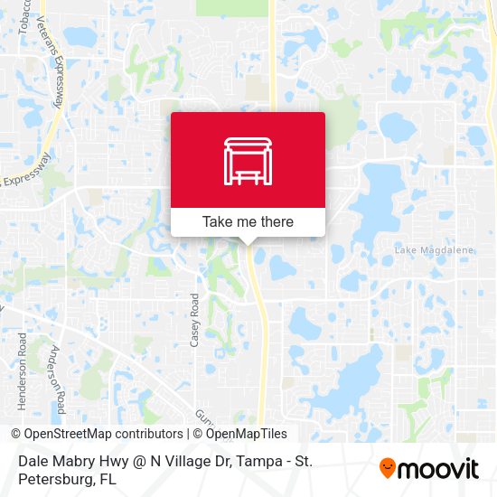 Mapa de Dale Mabry Hwy @ N Village Dr