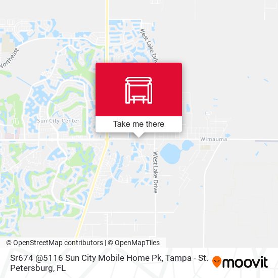 Sr674 @5116 Sun City Mobile Home Pk map