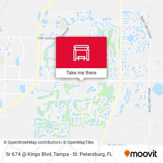 Sr 674 @ Kings Blvd map