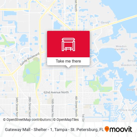 Gateway Mall - Shelter - 1 map