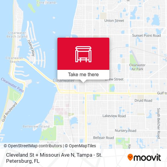 Cleveland St + Missouri Ave N map