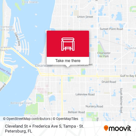 Mapa de Cleveland St + Frederica Ave S
