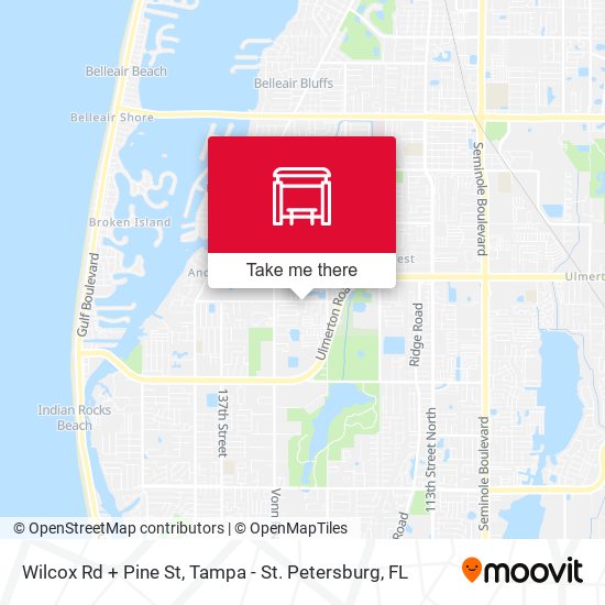 Mapa de Wilcox Rd + Pine St