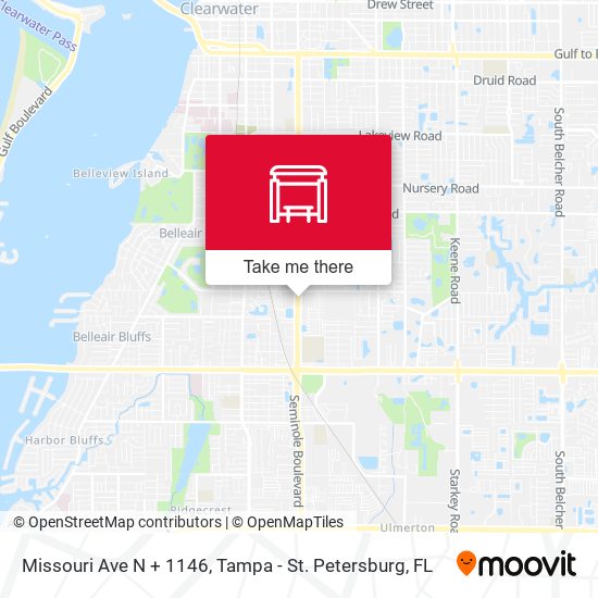Missouri Ave N + 1146 map