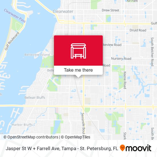 Jasper St W + Farrell Ave map