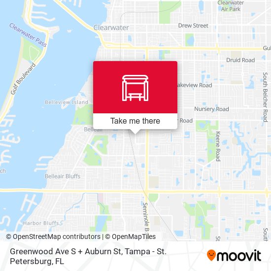 Mapa de Greenwood Ave S + Auburn St
