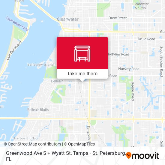Greenwood Ave S + Wyatt St map