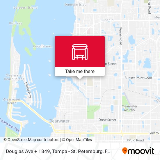 Mapa de Douglas Ave + 1849