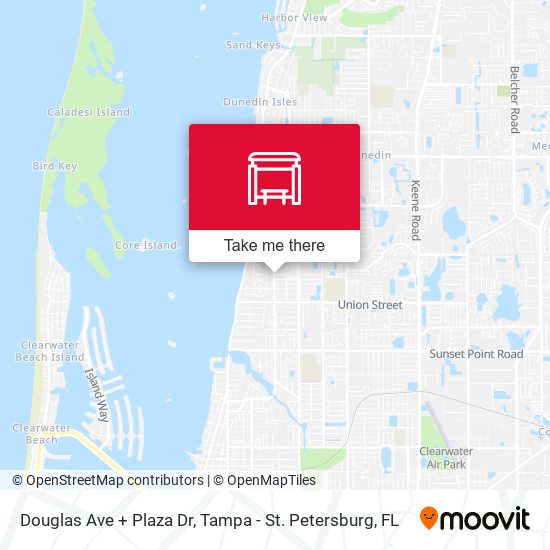 Mapa de Douglas Ave + Plaza Dr