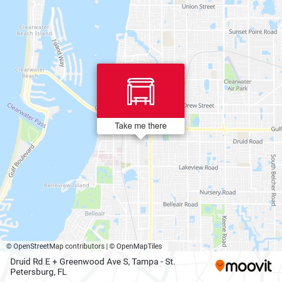 Druid Rd E + Greenwood Ave S map