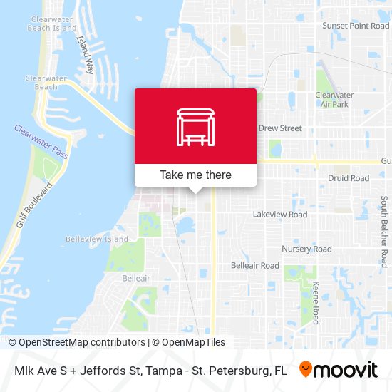 Mapa de Mlk Ave S + Jeffords St