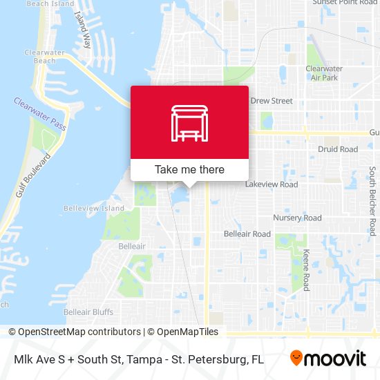 Mapa de Mlk Ave S + South St