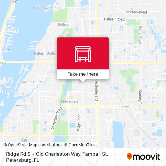 Ridge Rd S + Old Charleston Way map