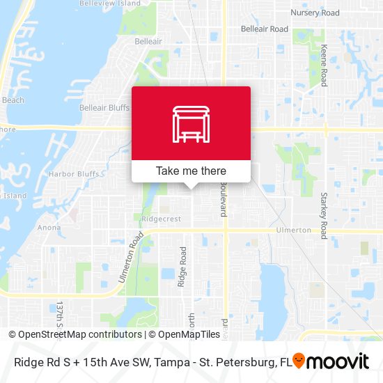 Mapa de Ridge Rd S + 15th Ave SW