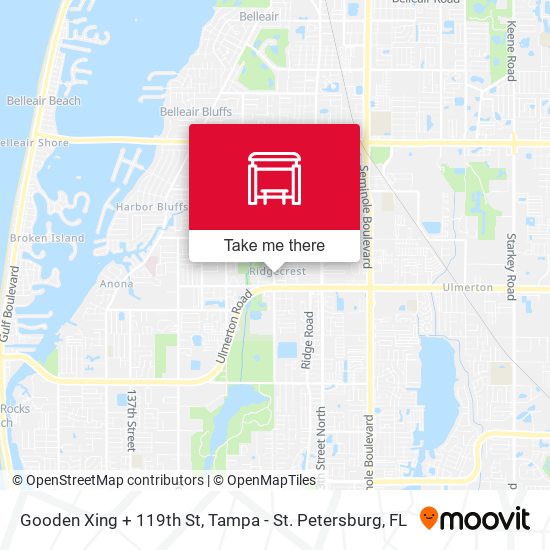 Gooden Xing + 119th St map