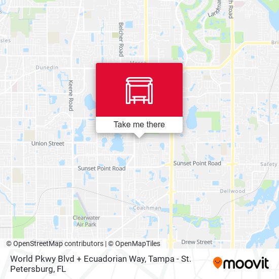 World Pkwy Blvd + Ecuadorian Way map