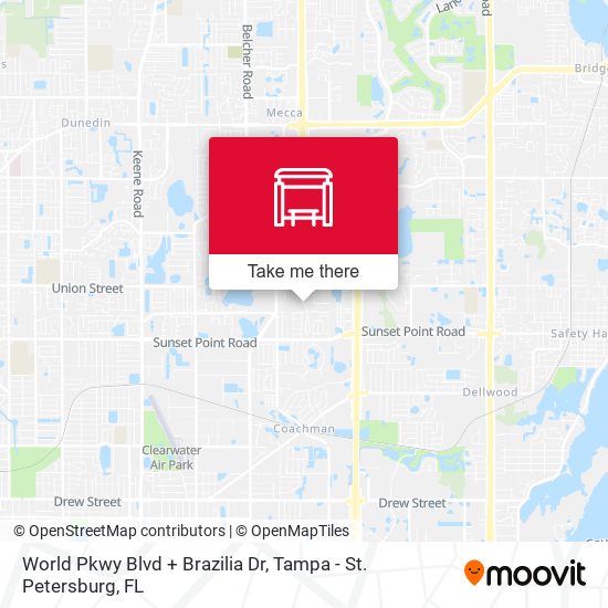 World Pkwy Blvd + Brazilia Dr map