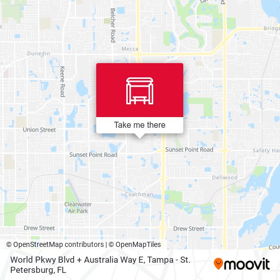 World Pkwy Blvd + Australia Way E map