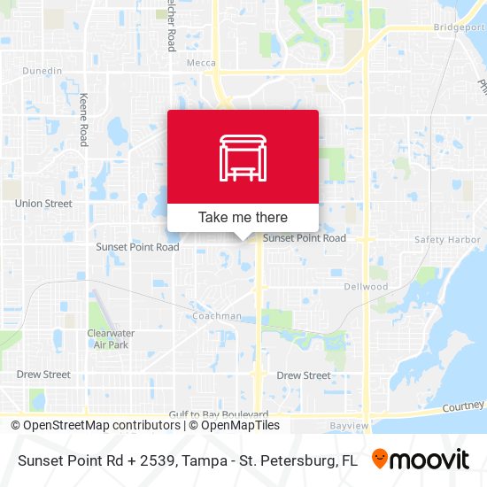 Mapa de Sunset Point Rd + 2539