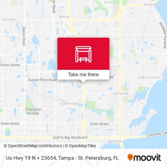 Mapa de Us Hwy 19 N + 23654