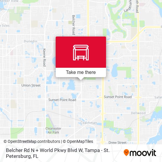 Belcher Rd N + World Pkwy Blvd W map