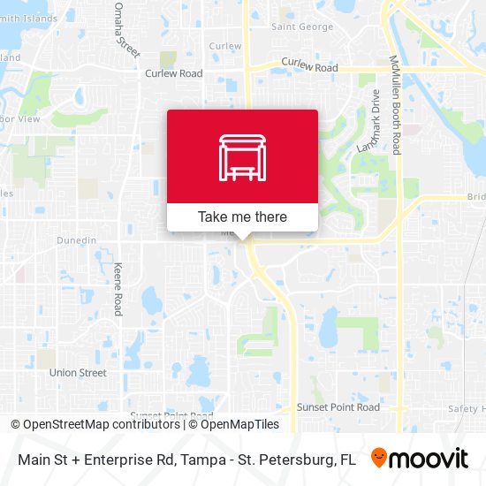 Mapa de Main St + Enterprise Rd