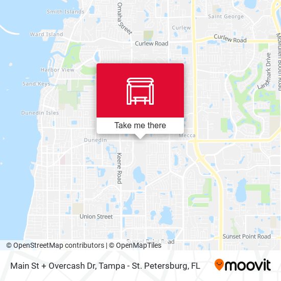 Mapa de Main St + Overcash Dr