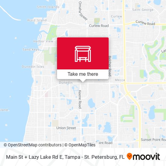Mapa de Main St + Lazy Lake Rd E