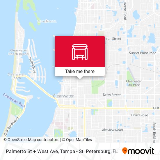Mapa de Palmetto St + West Ave