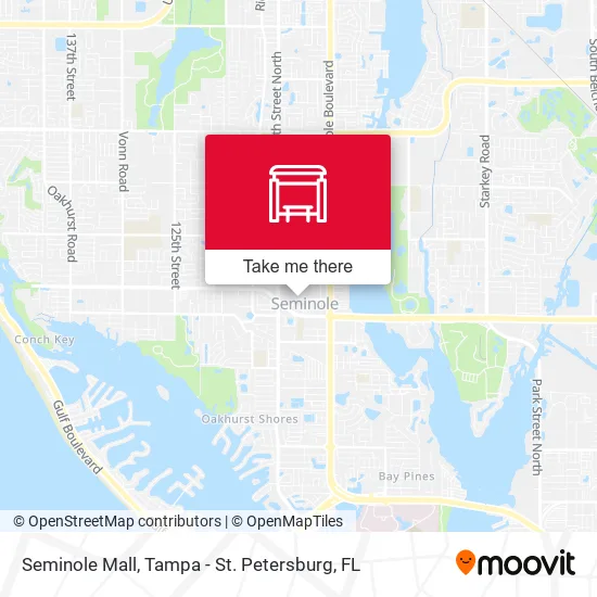 Seminole Mall map
