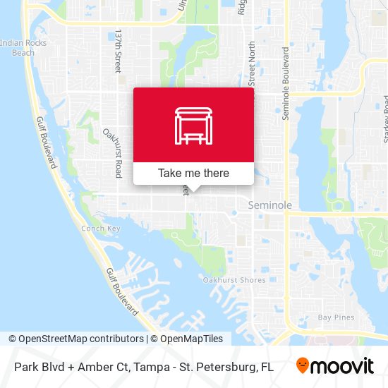 Park Blvd + Amber Ct map
