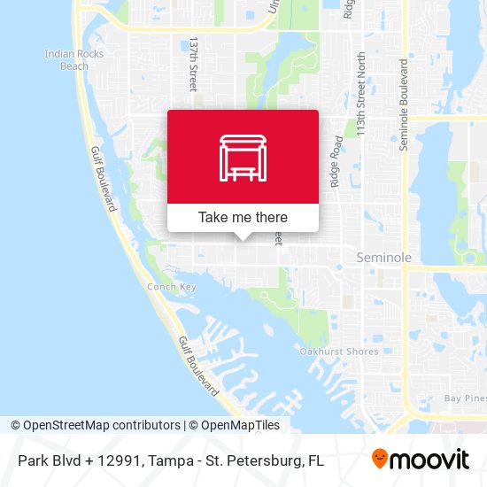 Park Blvd + 12991 map