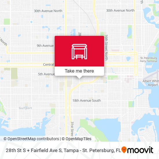 28th St S + Fairfield Ave S map