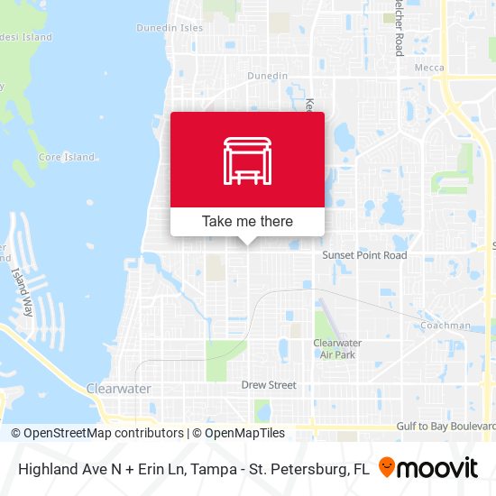 Mapa de Highland Ave N + Erin Ln