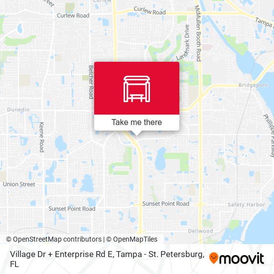 Village Dr + Enterprise Rd E map