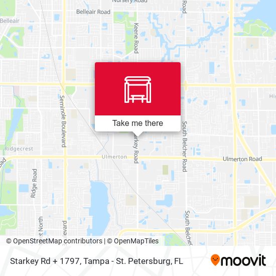 Starkey Rd + 1797 map